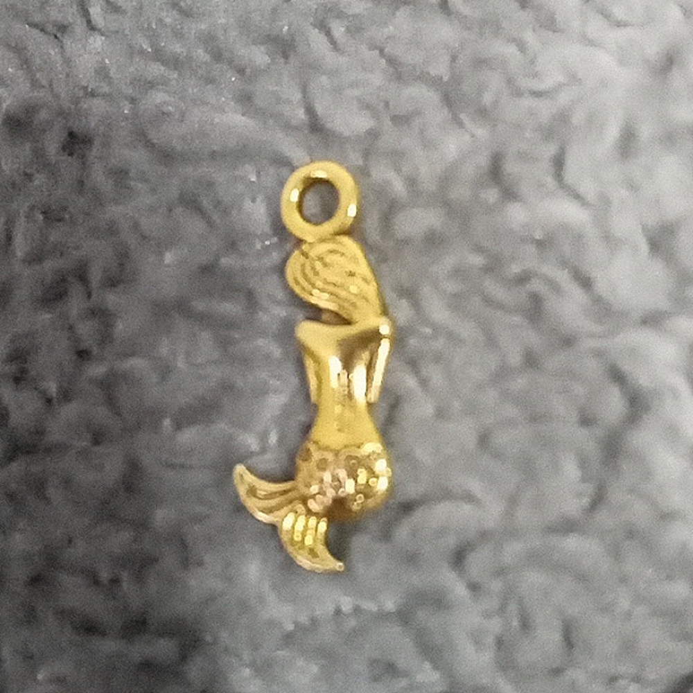 Mermaid pendant Atomized Upcycled